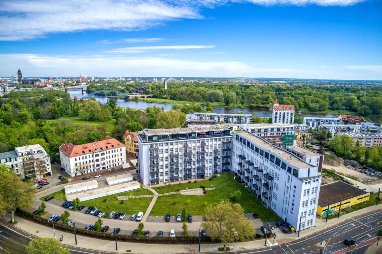 Ihr Wohneigentum in den MESSMA-Lofts in der Schönebecker Straße in Magdeburg. | Süd/West-Ansicht | MD Projektentwicklungs GmbH